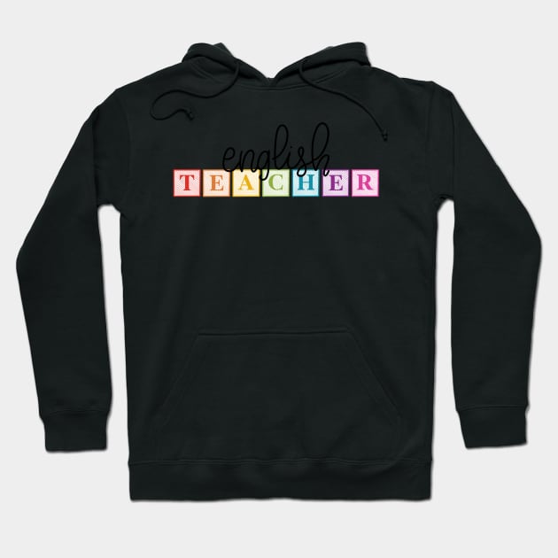 english teacher Hoodie by nicolecella98